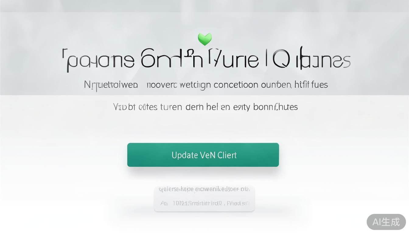 3.&nbsp;更新VPN客户端软件
确保所使用的快连VP