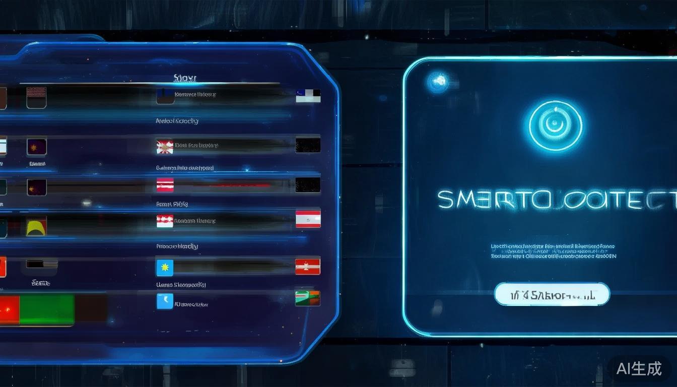 选择服务器：根据需要可选择特定国家或地区的服务器，