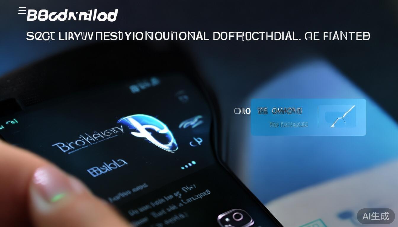 下载安装VPN应用：黑莓设备用户可以通过Black