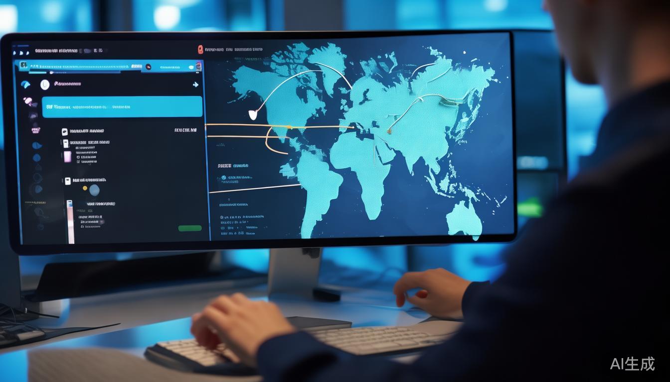开启VPN连接并验证网络状态
进入VPN界面，选
