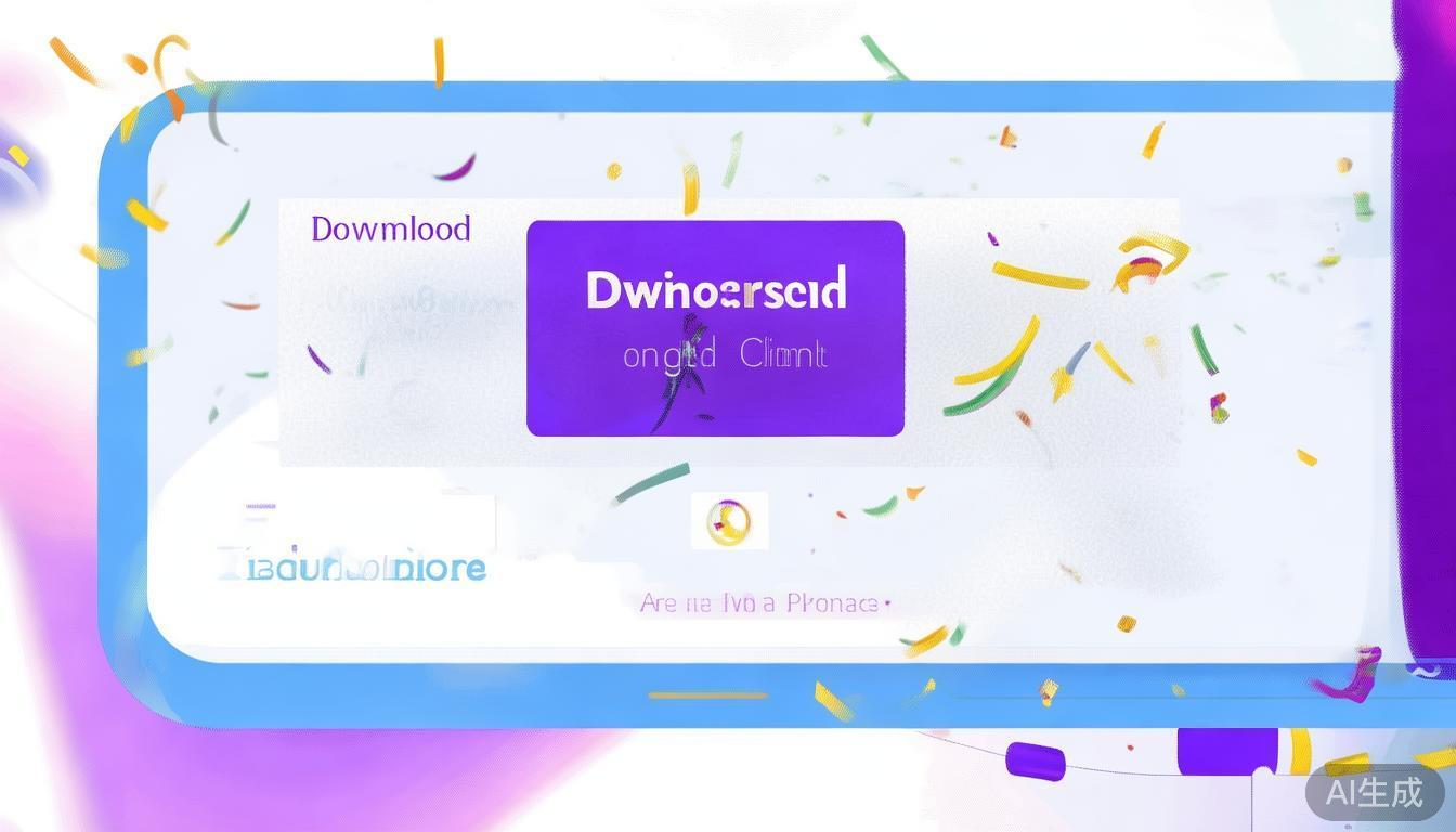 下载安装
依照提示完成客户端下载和安装，打开应用